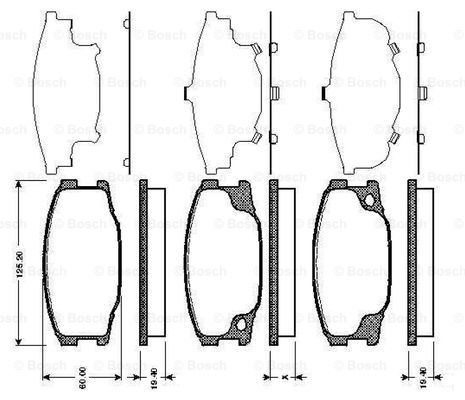 BOSCH 0 986 TB2 860 Brake...