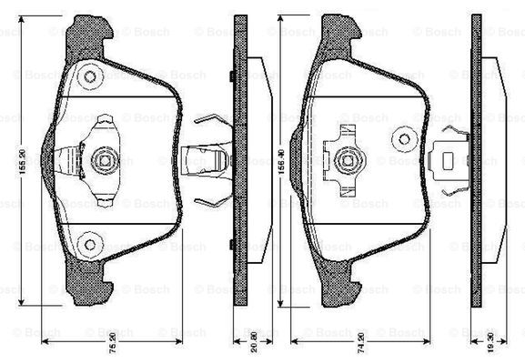 BOSCH 0 986 TB2 862 Brake...