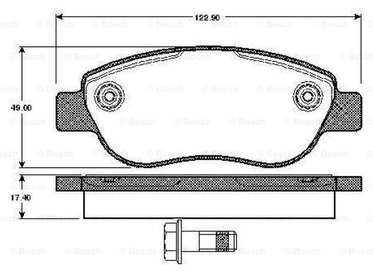 BOSCH 0 986 TB2 874 Brake...