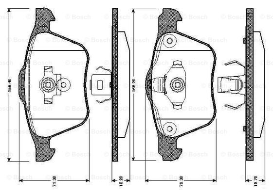 BOSCH 0 986 TB2 875 Brake...