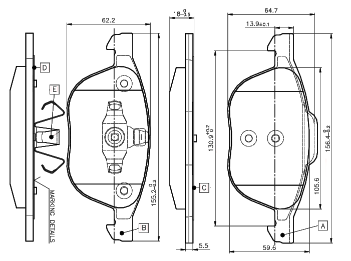 BOSCH 0 986 TB2 877 Brake...