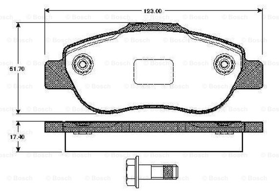 BOSCH 0 986 TB2 879 Brake...