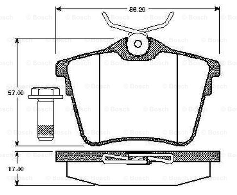 BOSCH 0 986 TB2 881 Brake...