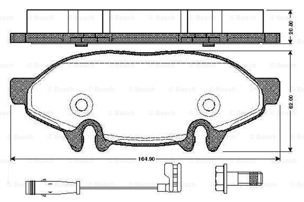 BOSCH 0 986 TB2 882 Brake...