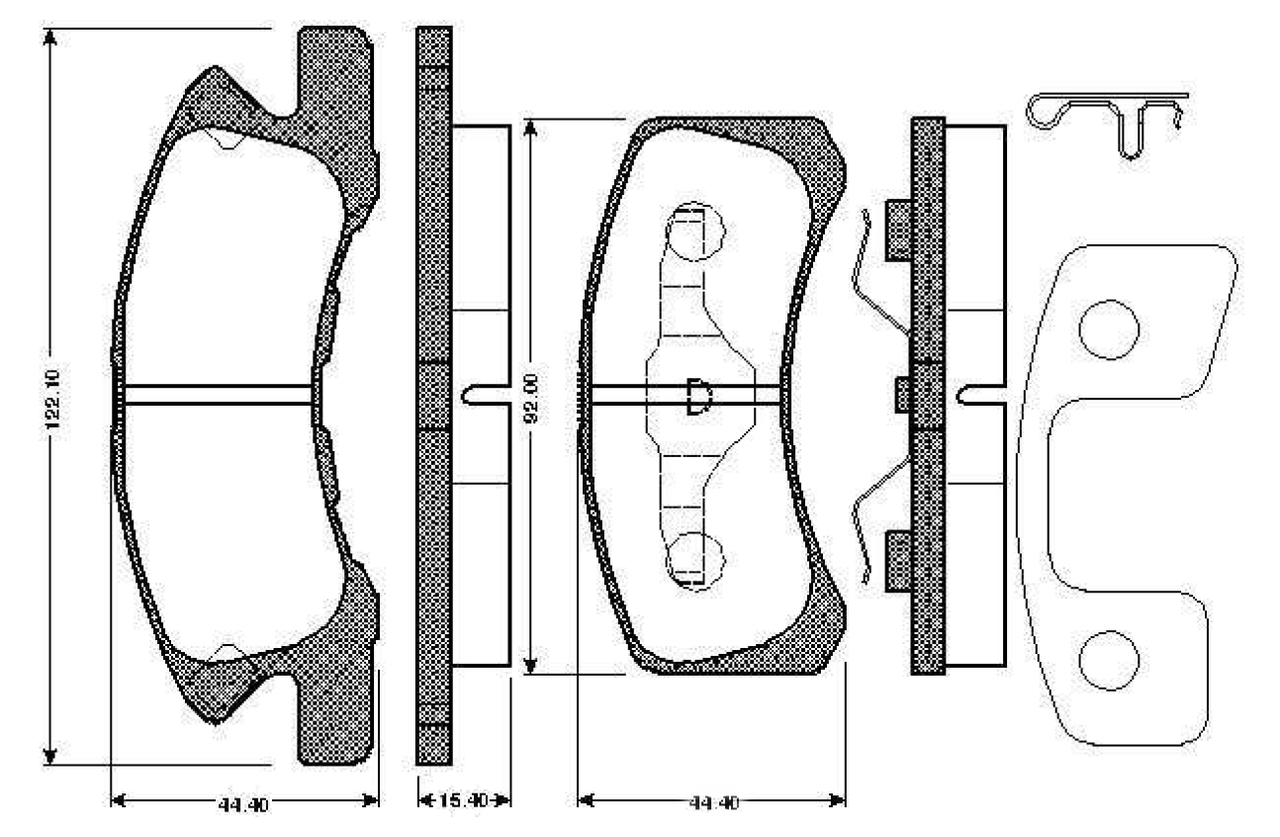 BOSCH 0 986 TB2 884 Brake...