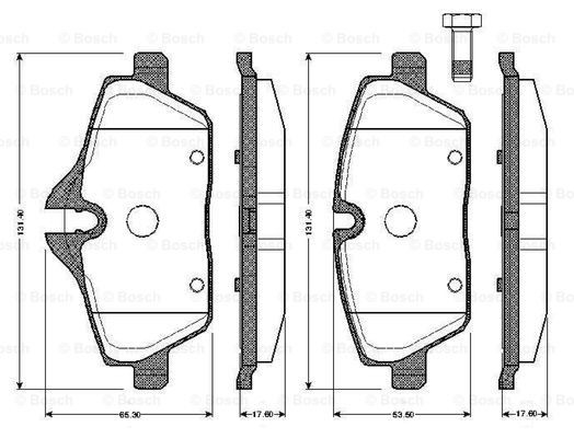 BOSCH 0 986 TB2 889 Brake...