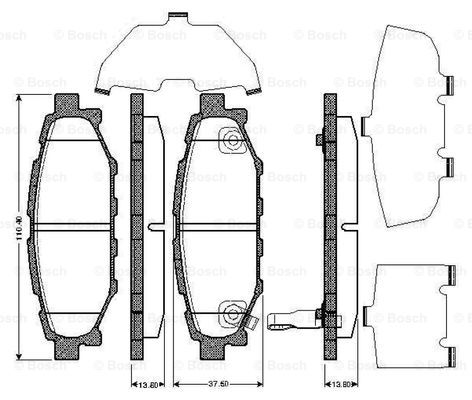 BOSCH 0 986 TB2 894 Brake...