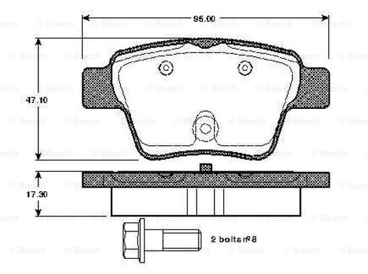 BOSCH 0 986 TB2 896 Brake...