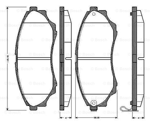 BOSCH 0 986 TB2 925 Brake...