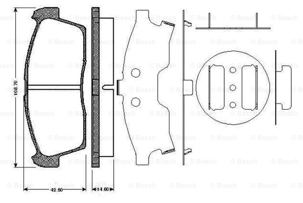 BOSCH 0 986 TB2 930 Brake...