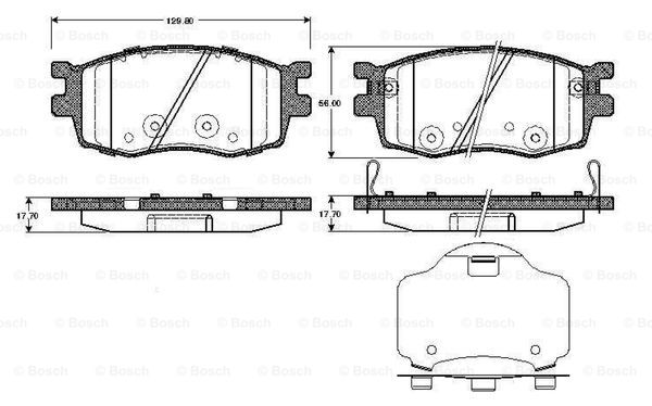 BOSCH 0 986 TB2 935 Brake...