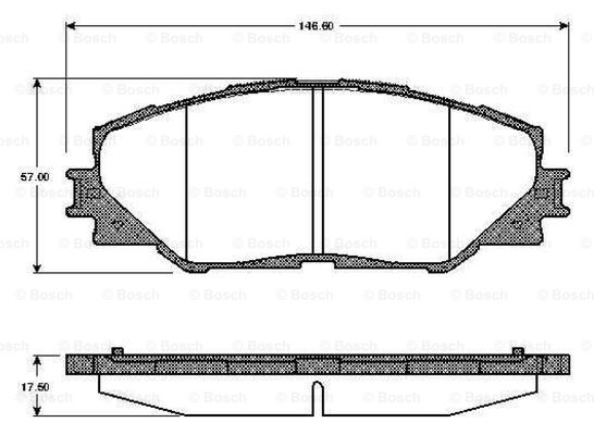 BOSCH 0 986 TB2 942 Brake...