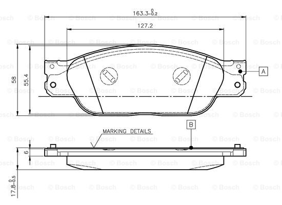 BOSCH 0 986 TB2 955 Brake...