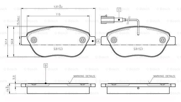 BOSCH 0 986 TB2 961...