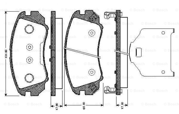 BOSCH 0 986 TB2 963 Brake...