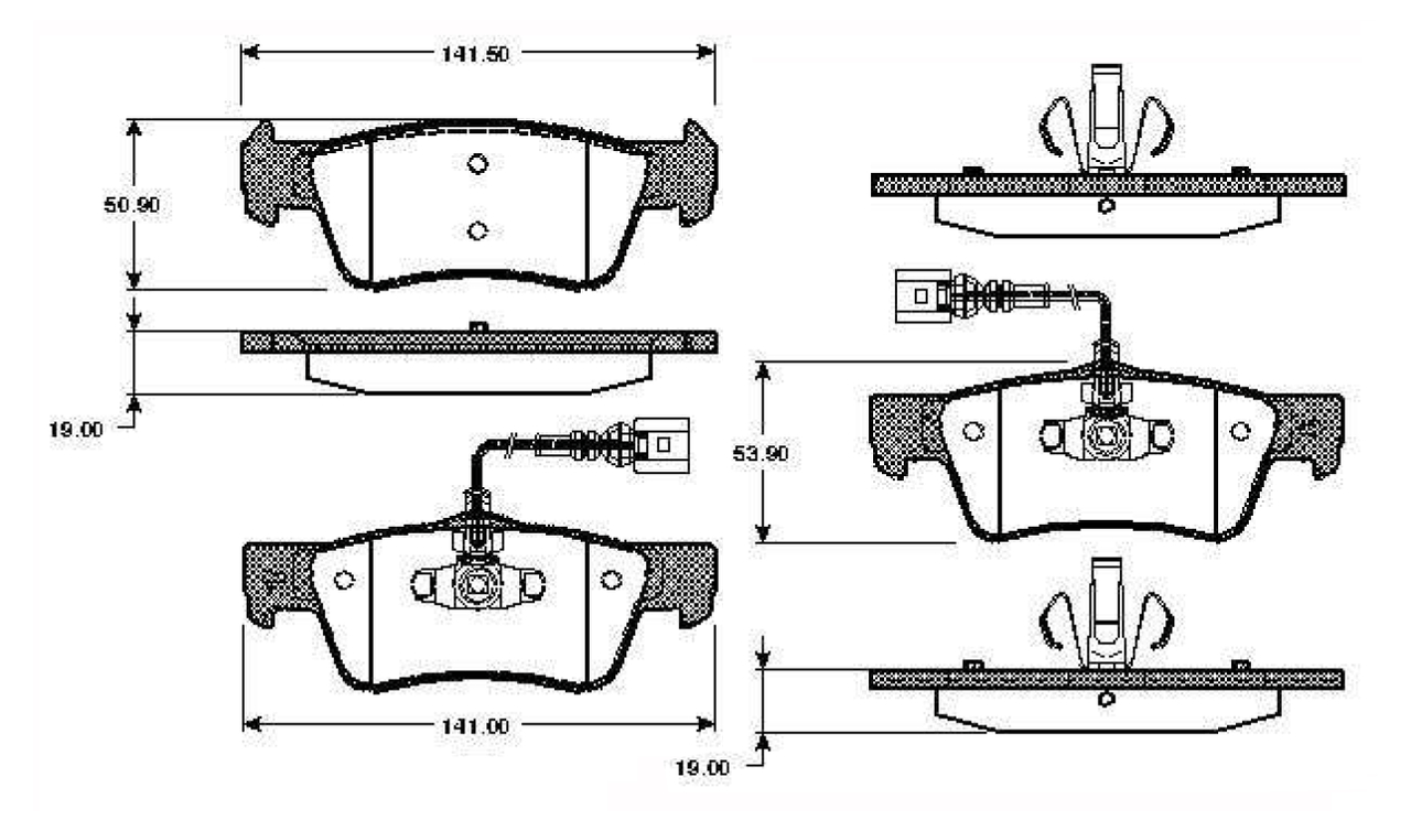 BOSCH 0 986 TB2 968 Brake...