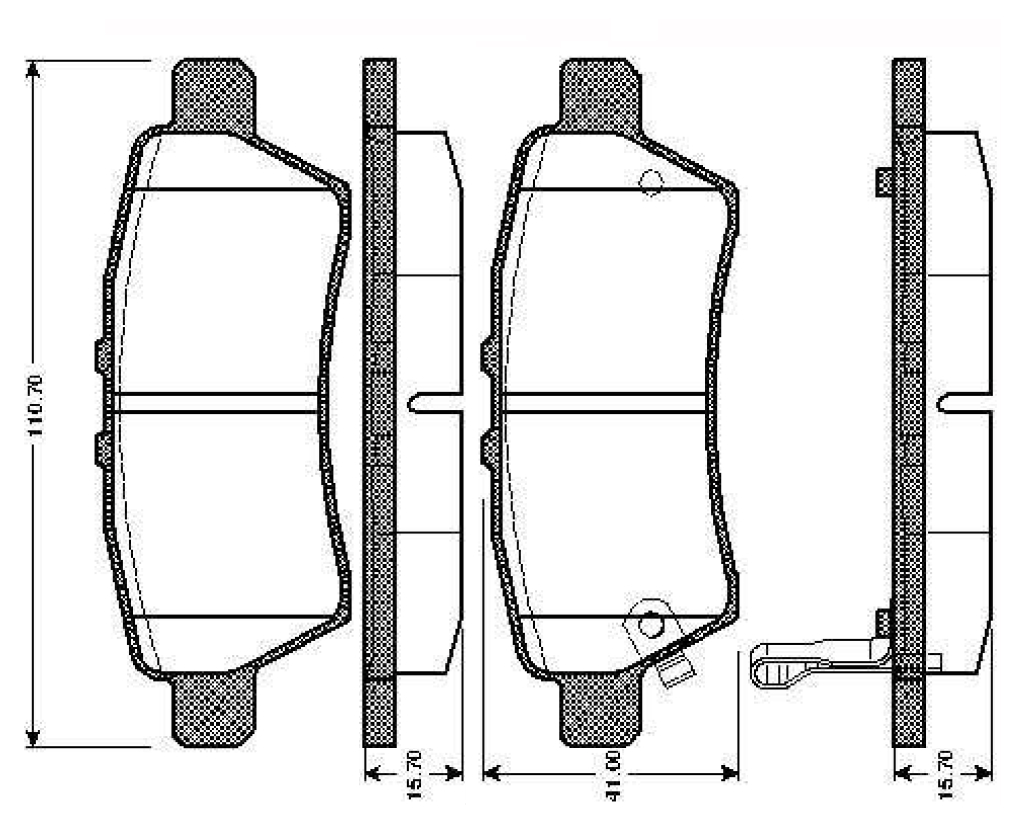 BOSCH 0 986 TB2 969 Brake...