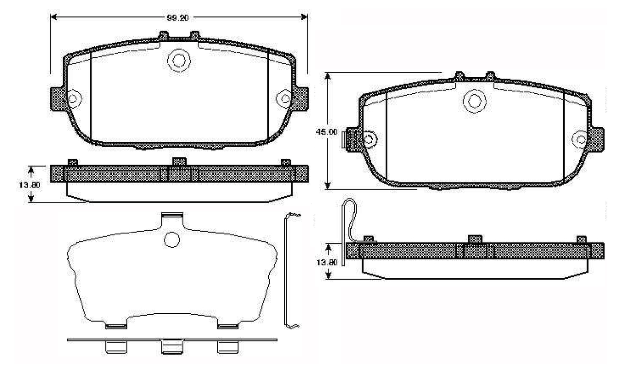 BOSCH 0 986 TB2 970 Brake...