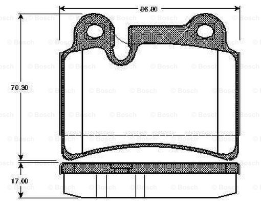 BOSCH 0 986 TB2 979 Brake...