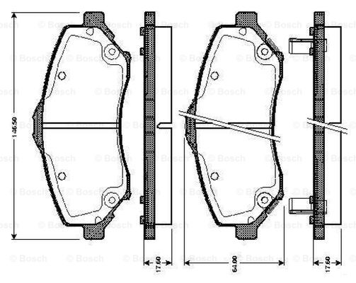 BOSCH 0 986 TB3 007 Brake...