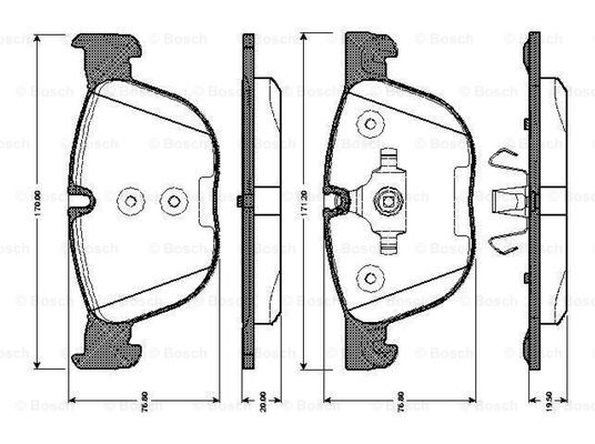 BOSCH 0 986 TB3 035 Brake...