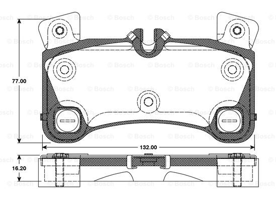 BOSCH 0 986 TB3 088 Brake...