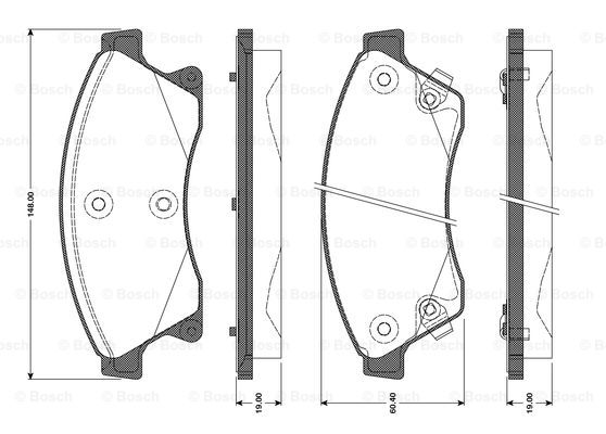 BOSCH 0 986 TB3 104 Brake...