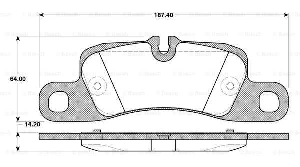 BOSCH 0 986 TB3 109 Brake...