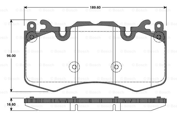 BOSCH 0 986 TB3 110 Brake...