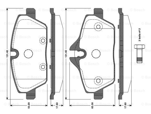 BOSCH 0 986 TB3 112 Brake...