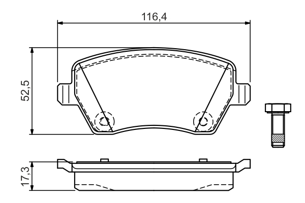 BOSCH 0 986 TB3 159 Brake...