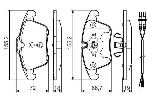 BOSCH 0 986 TB3 169 Brake...