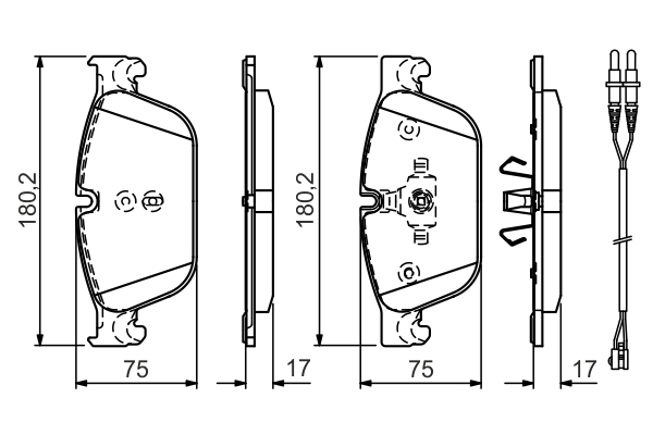 BOSCH 0 986 TB3 183 Brake...