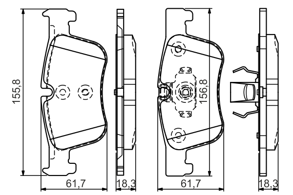 BOSCH 0 986 TB3 188 Brake...