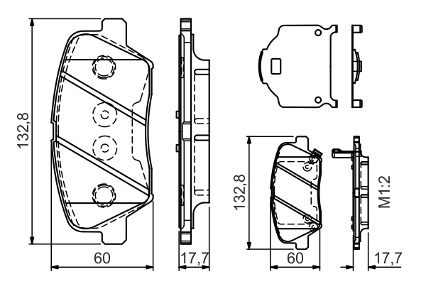 BOSCH 0 986 TB3 190 Brake...