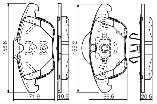 BOSCH 0 986 TB3 192 Brake...