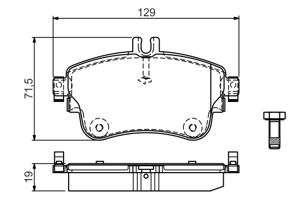 BOSCH 0 986 TB3 194 Brake...