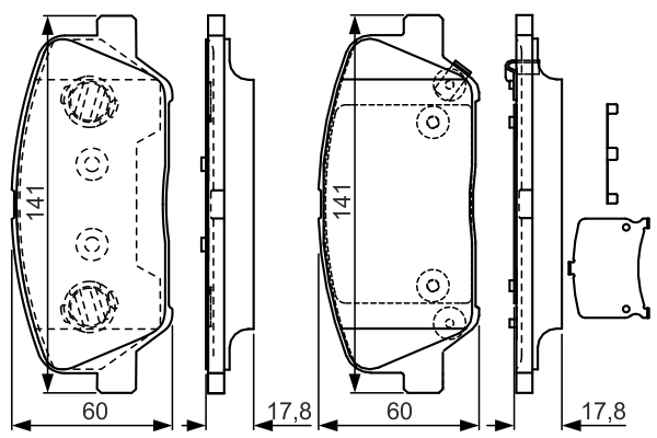 BOSCH 0 986 TB3 198 Brake...