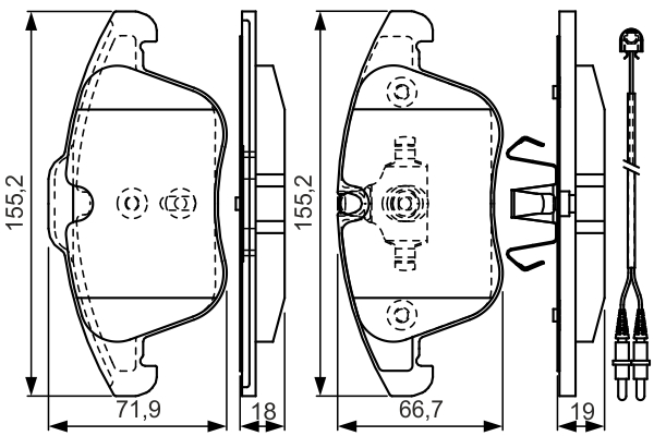 BOSCH 0 986 TB3 201 Brake...