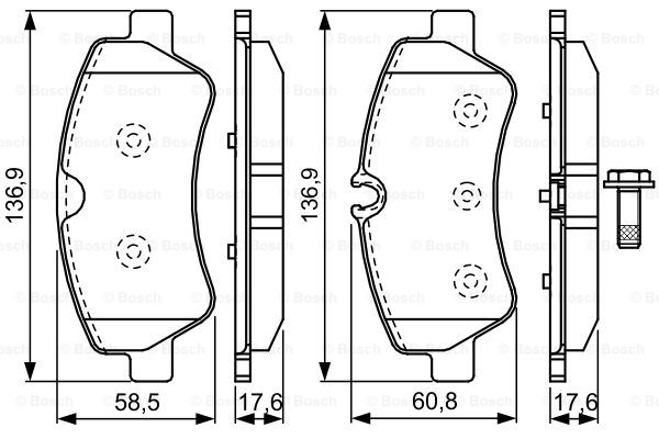 BOSCH 0 986 TB3 202 Brake...