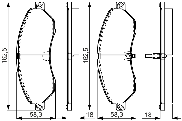 BOSCH 0 986 TB3 226 Brake...