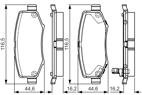 BOSCH 0 986 TB3 227 Brake...