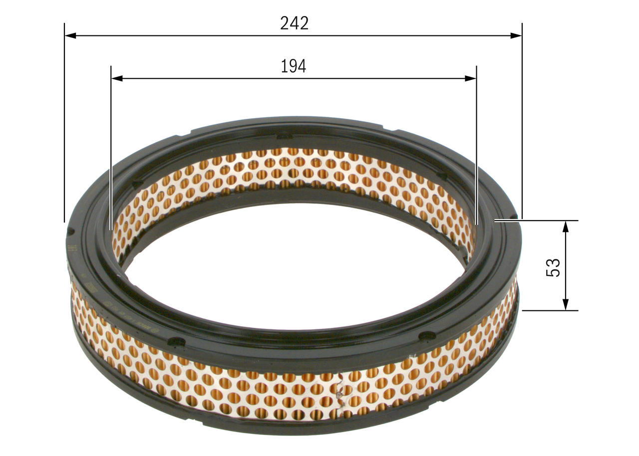 BOSCH 1 457 429 953 Luftfilter