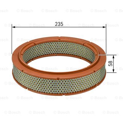 BOSCH 1 457 432 111 Air Filter