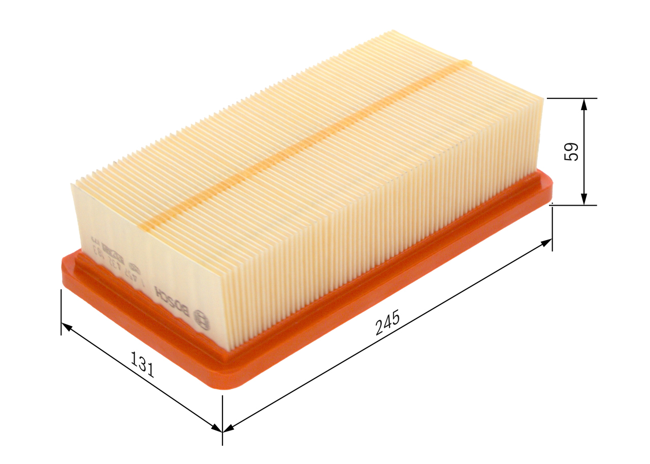 BOSCH 1 457 432 183 Luftfilter