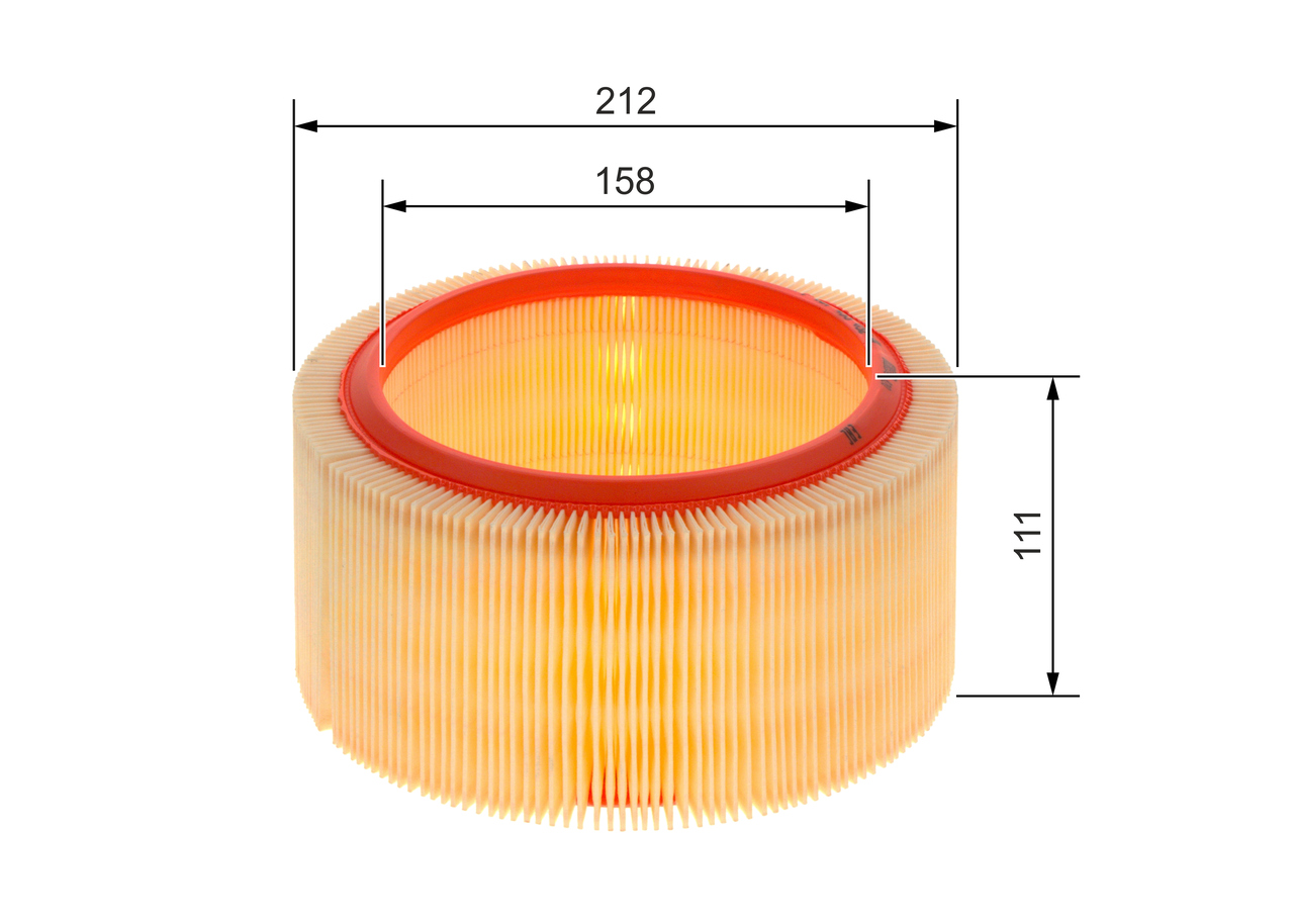 BOSCH 1 457 433 032 Luftfilter