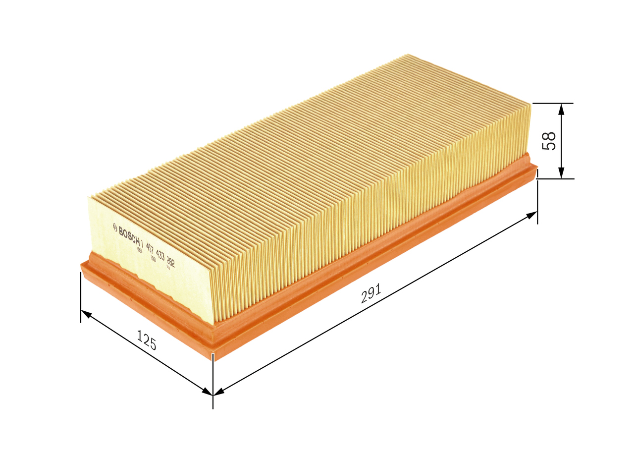 BOSCH 1 457 433 282 Luftfilter