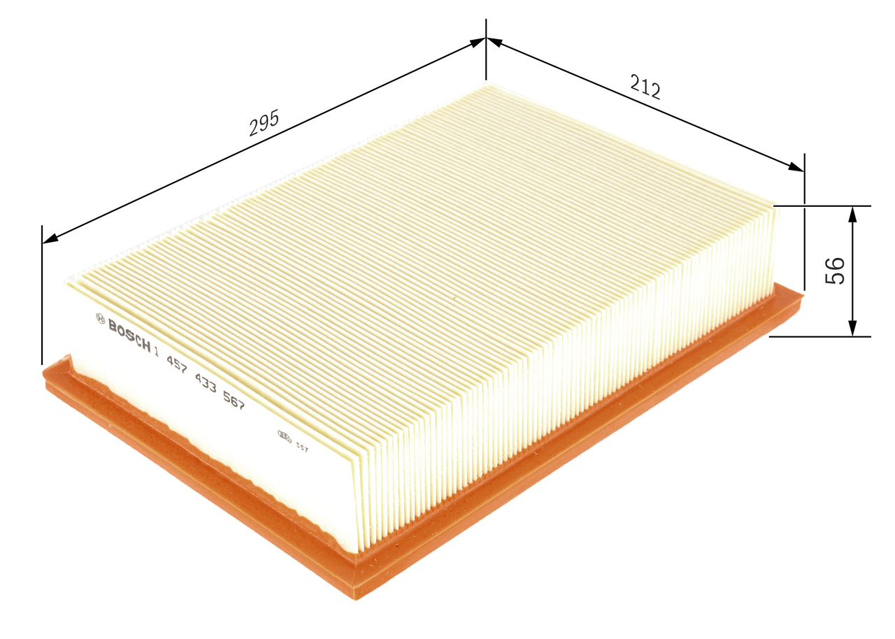 BOSCH 1 457 433 567 Filter, Innenraumluft