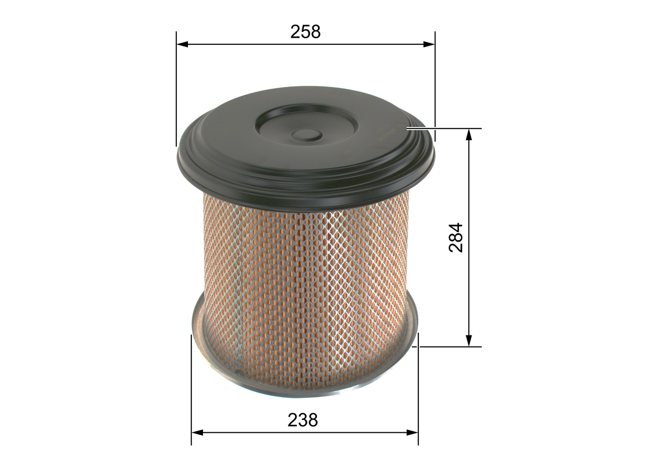 BOSCH 1 457 433 721 Luftfilter