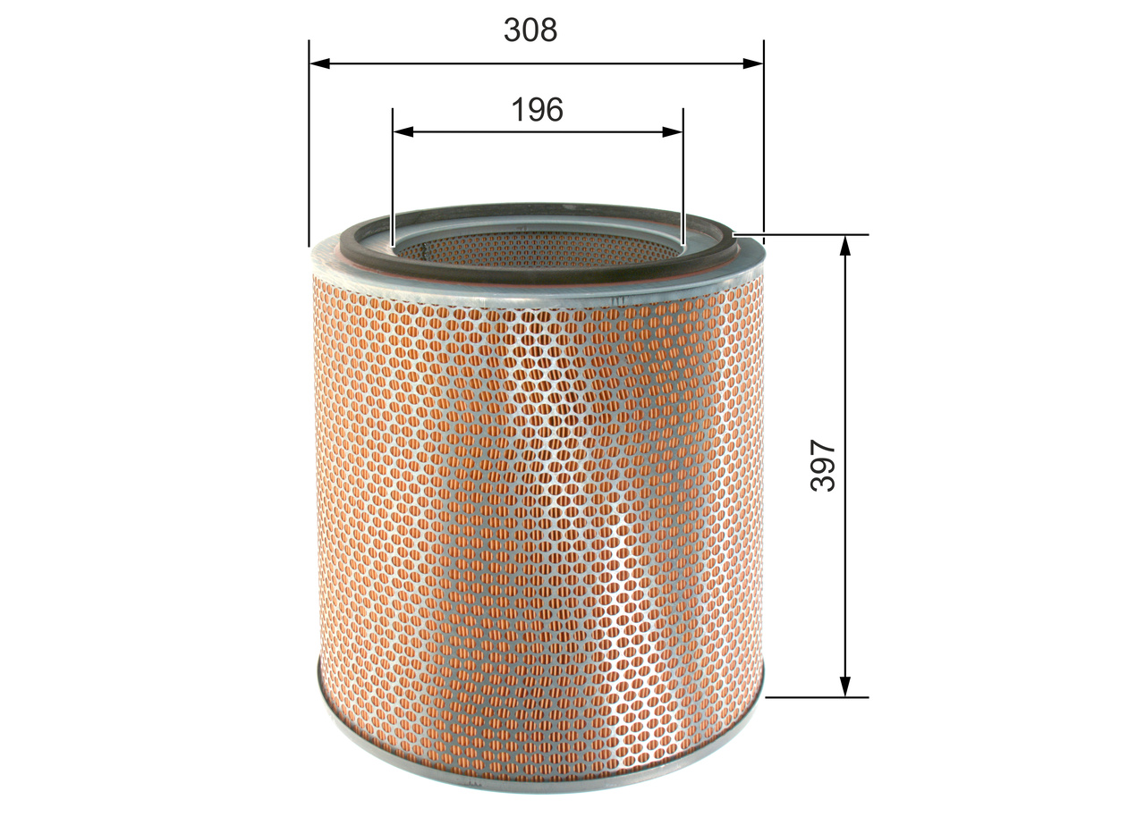 BOSCH 1 457 433 731 Luftfilter